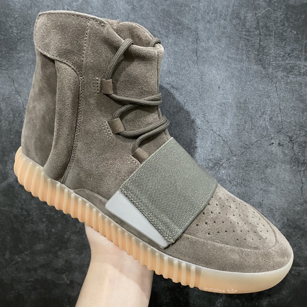 本地550 S2版本Yeezy 750 Boost 棕色 BY2456 知名外贸大厂出品