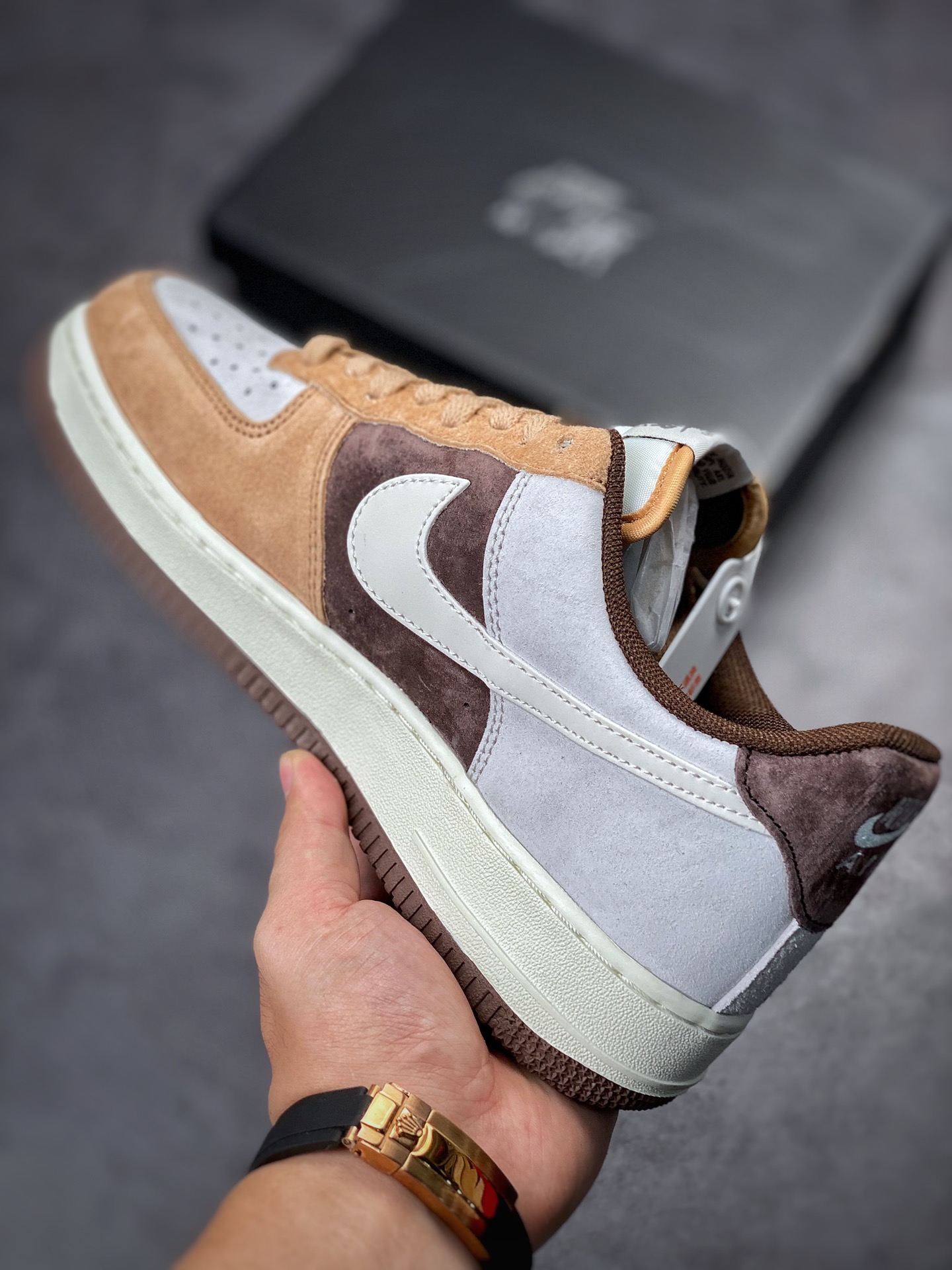 230 Nike Air Force 1 Low 07 麂皮咖啡豆 BL3099-233