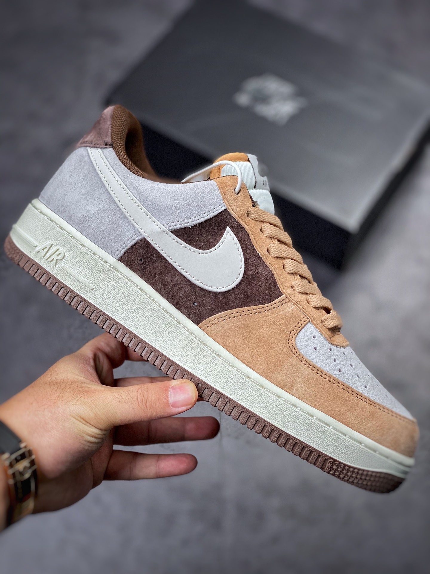 230 Nike Air Force 1 Low 07 麂皮咖啡豆 BL3099-233