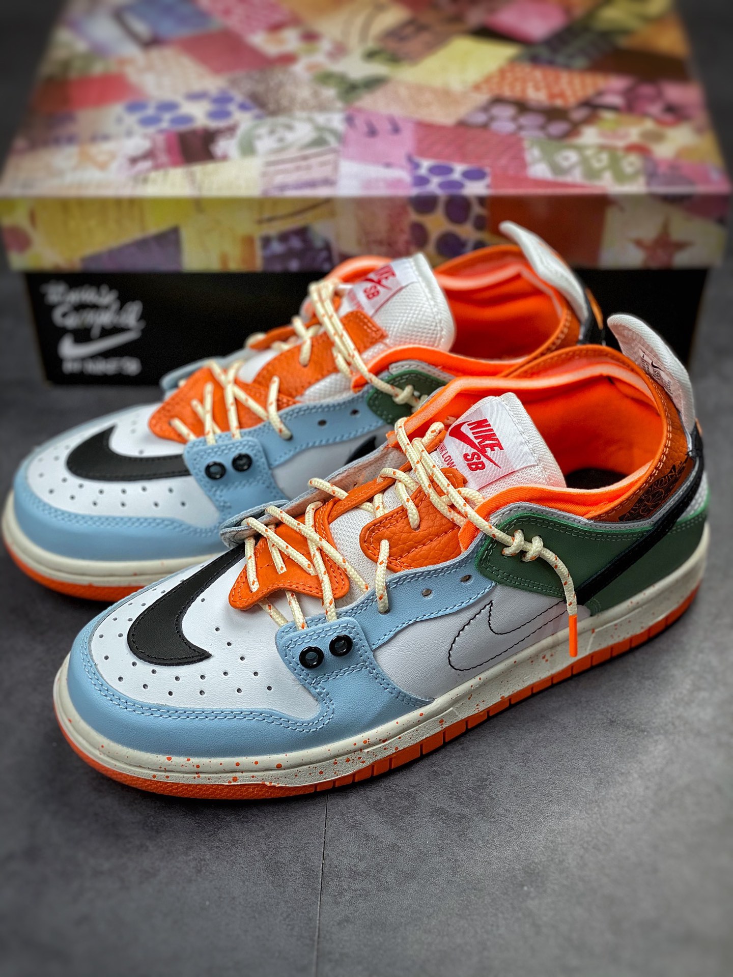 200 Nike Dunk SB 巴黎时装周走秀款 BQ6817-035