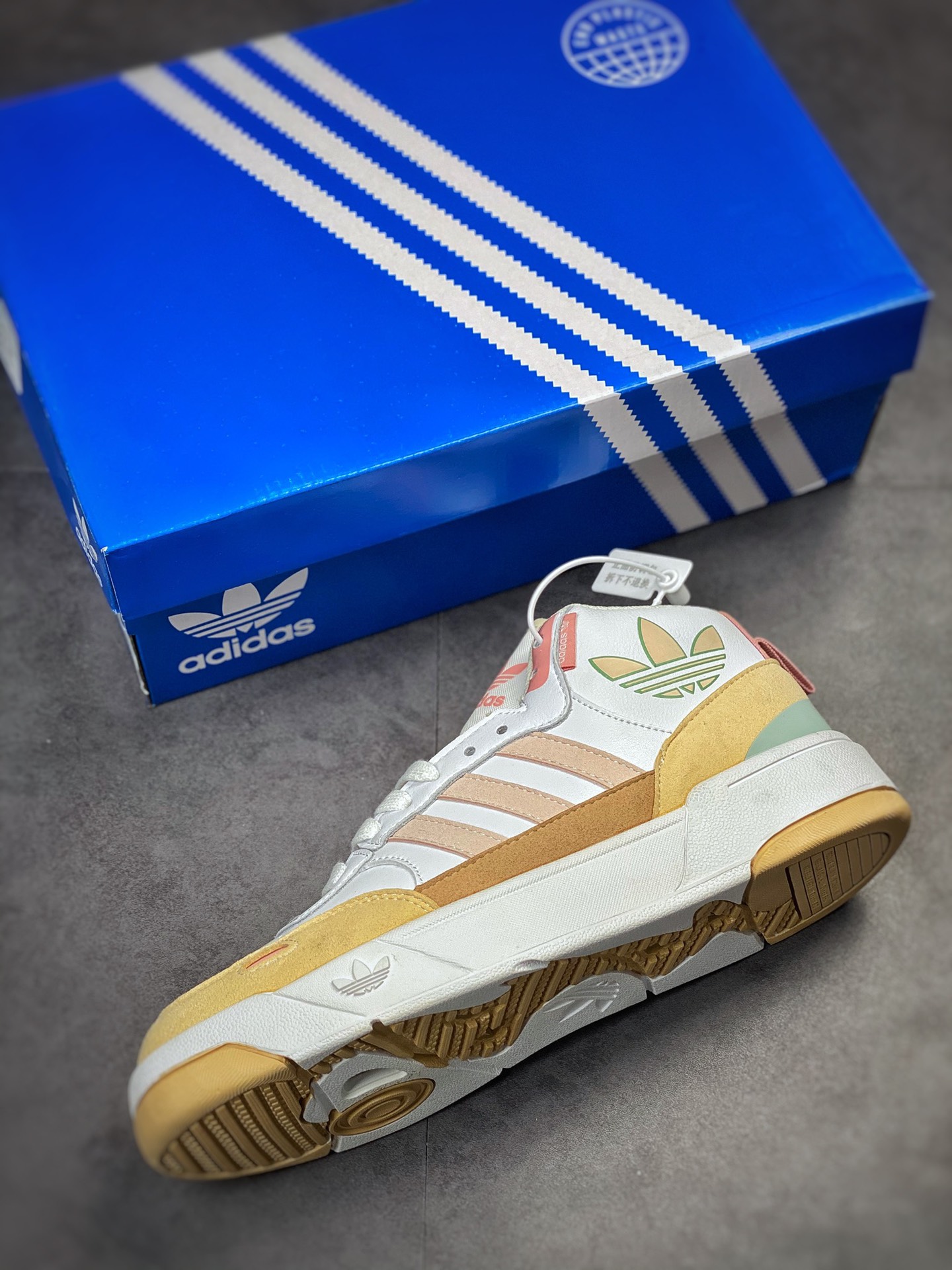 adidas Originals Post UP Zhongbang Clover real shot first launch GX0828