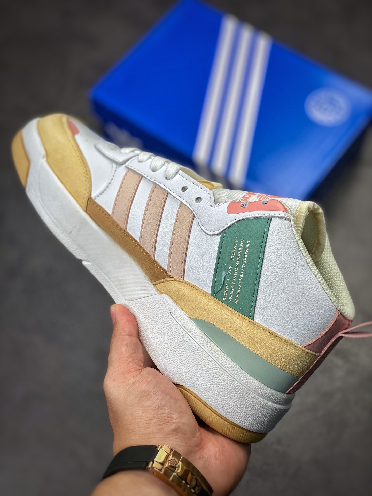 adidas Originals Post UP Zhongbang Clover real shot first launch GX0828