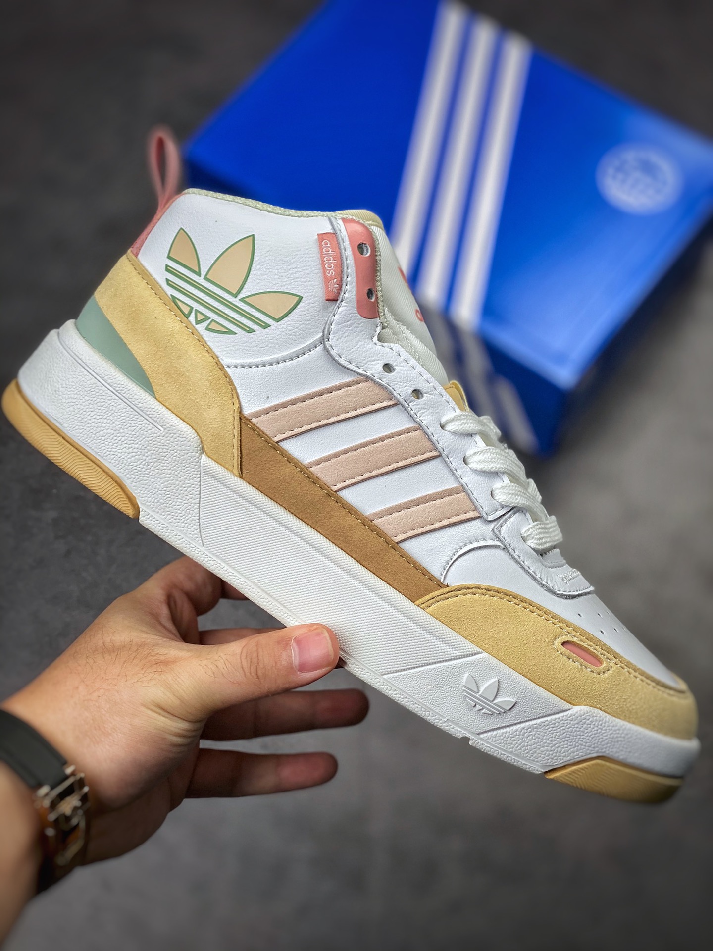 adidas Originals Post UP Zhongbang Clover real shot first launch GX0828