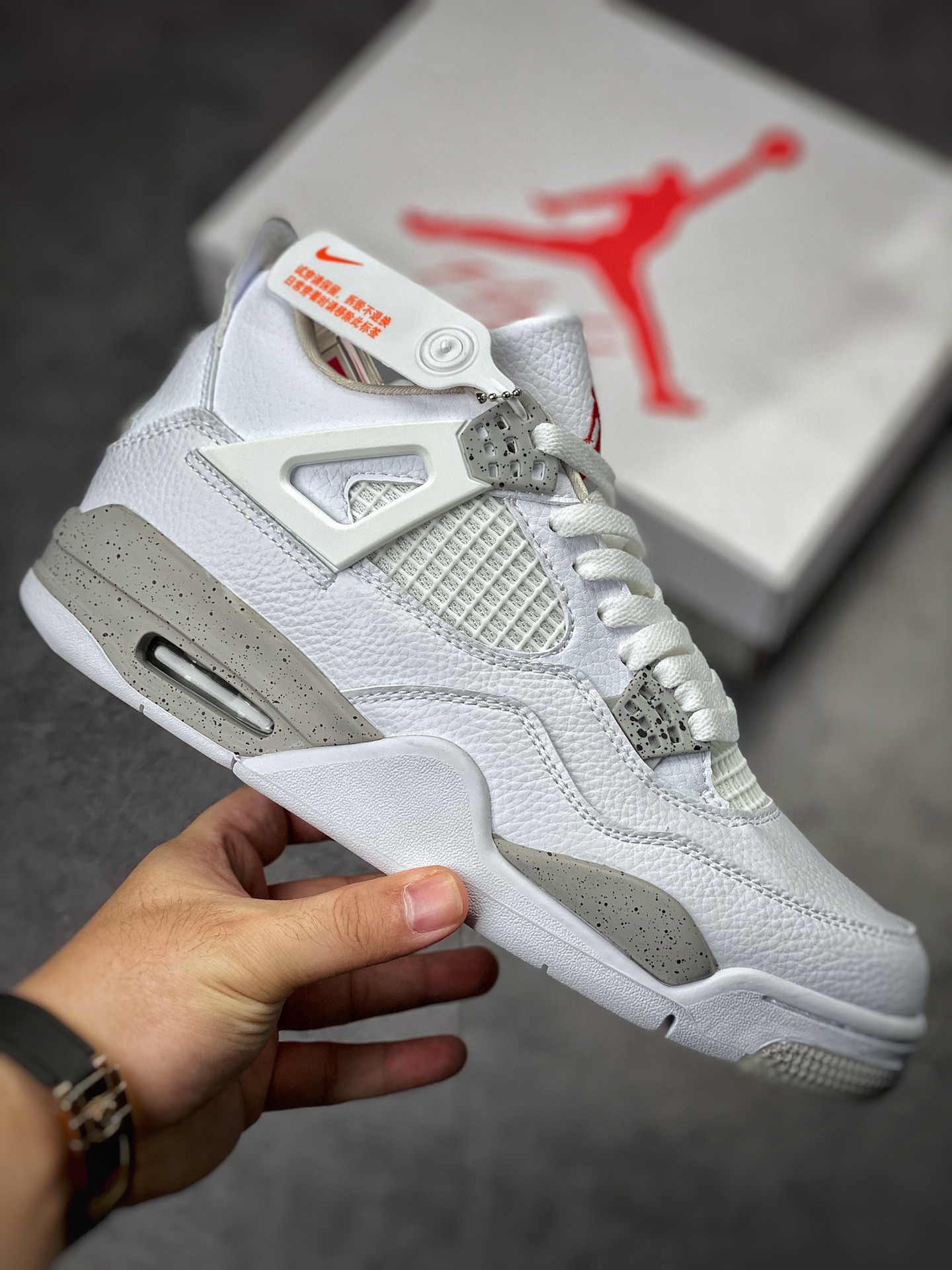 Air Jordan 4 Retro White Oreo CT8527-100