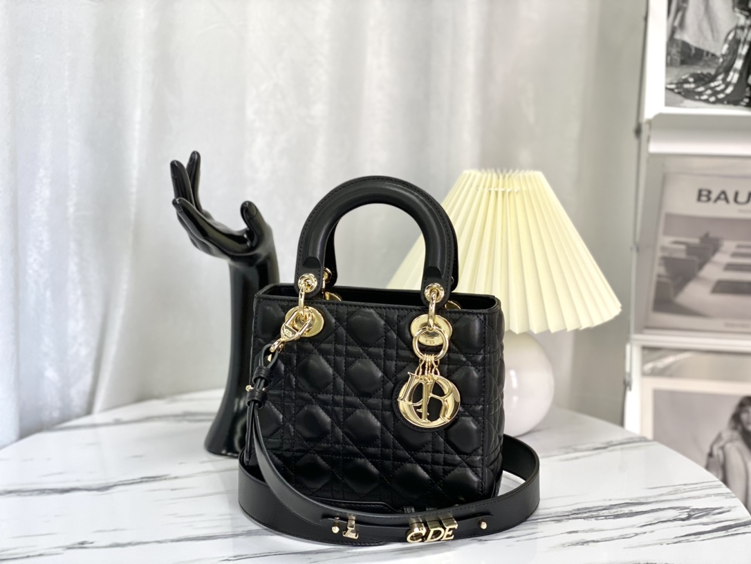 Dior Bags Handbags Black Sheepskin