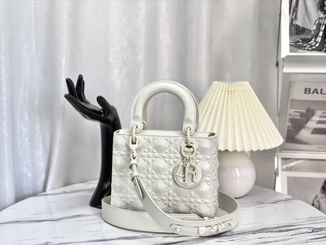 Dior Bags Handbags Cheap Replica
 White Printing Cowhide