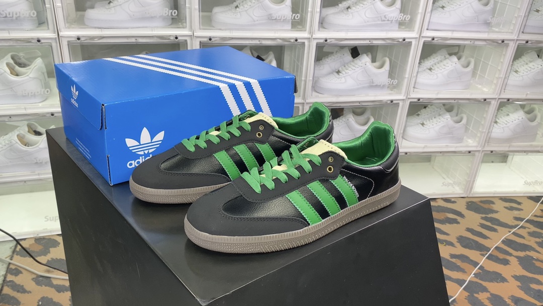 [Adidas Originals Series]Adidas Clover Originals Samba Vegan OG Samba Series G