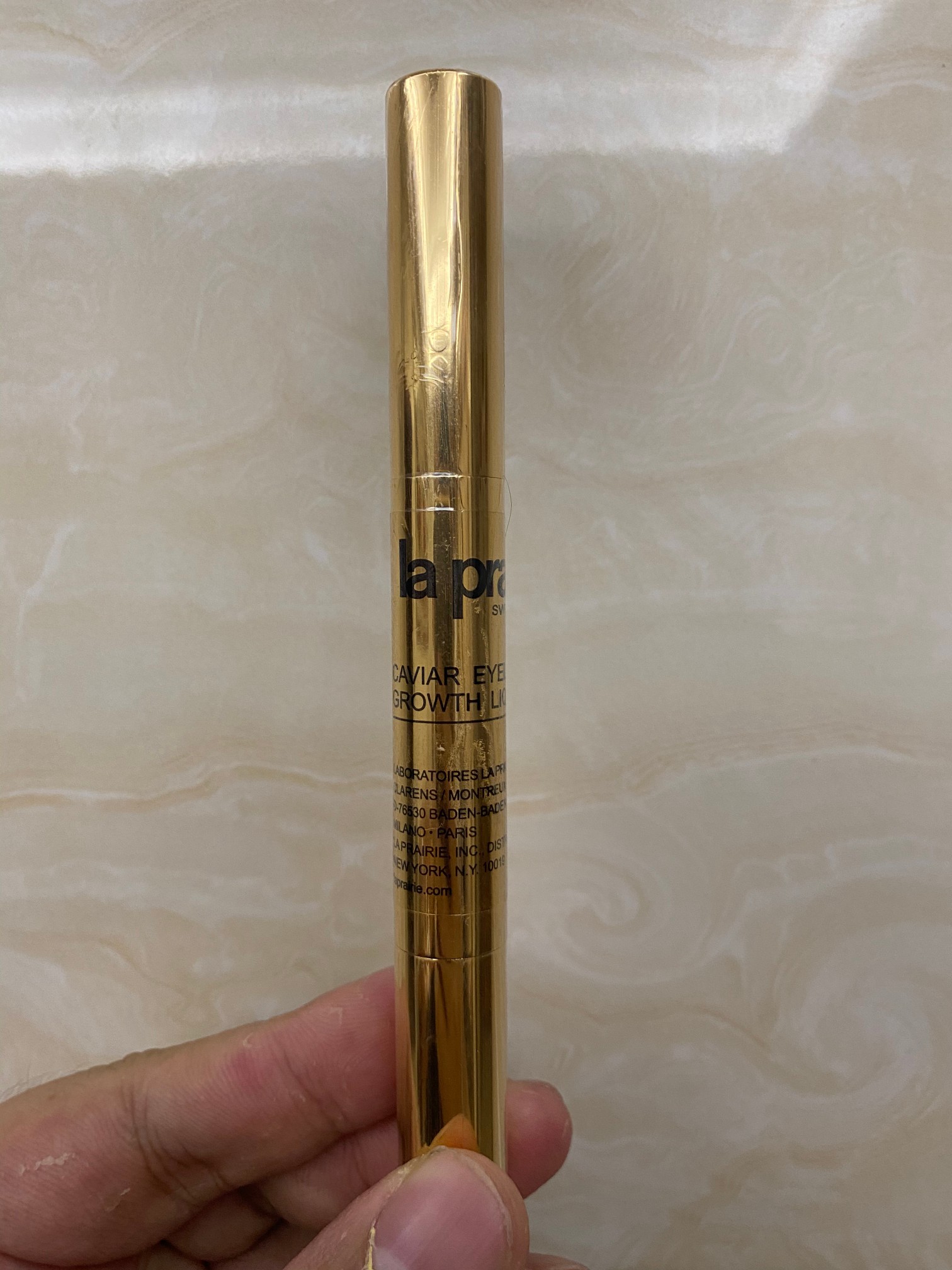 Sérum de pestañas dorado La Prairie 15ml!