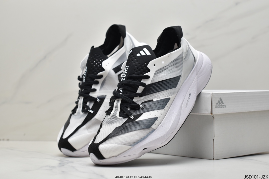 AdidasADIZERO SOLAR PRO 3 mesh breathable ultra-light long-distance running sneakers GX6256