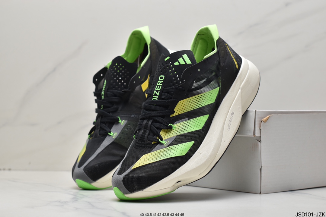 AdidasADIZERO SOLAR PRO 3 mesh breathable ultra-light long-distance running sneakers GX6256