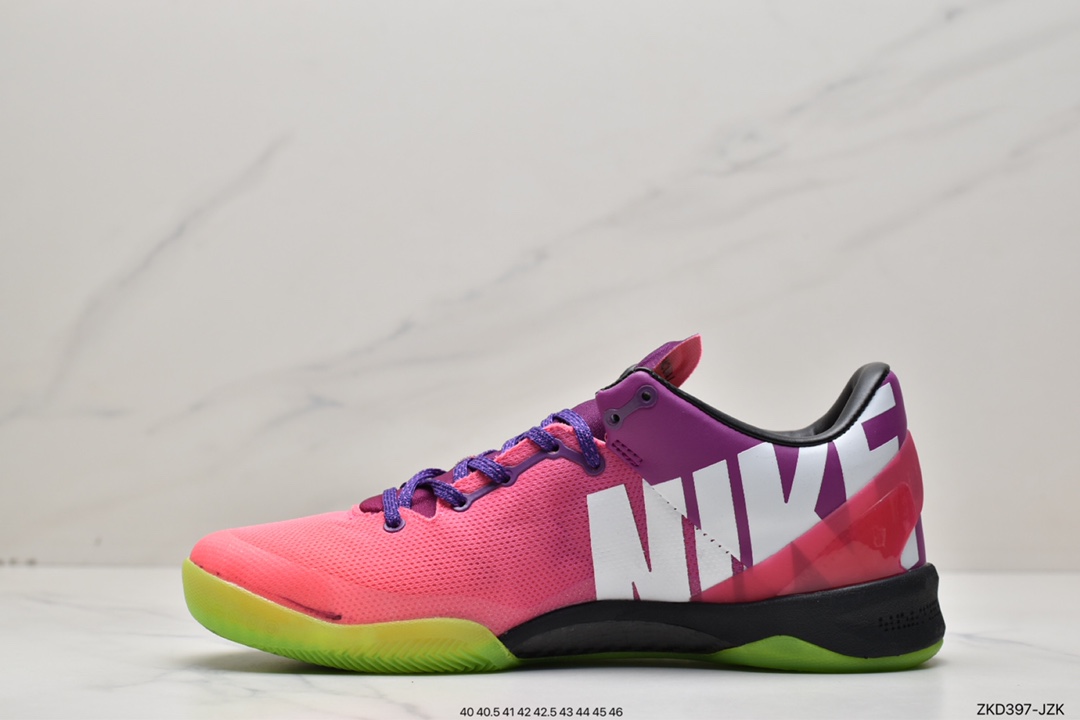 270 Nike KOBE科比8 SYSTEM 全明星黑人月龙鳞鸳鸯篮球鞋615315-500