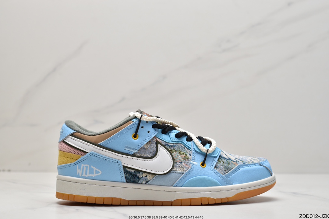 230 耐克Nike Dunk Scrap系列 缝合怪腰果花 DB0500-200