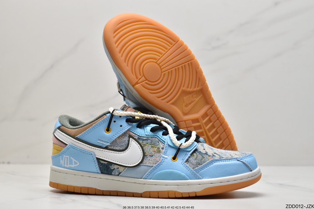 230 耐克Nike Dunk Scrap系列 缝合怪腰果花 DB0500-200