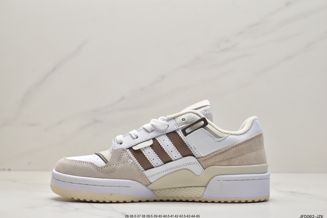 Adidas Clover Originals Forum 84 Low Roman Series Velcro Low Help GW6347