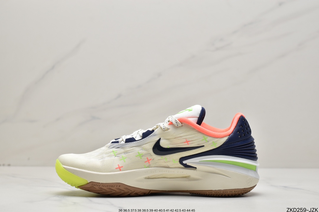 270 Nike Air Zoom GT Cut 2 二代缓震实战篮球鞋 黑蓝 FB1961-141