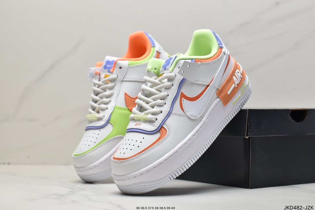 160 耐克Nike Air Force 1 Low Fur-Lined Shadow 灰褐加绒 DX3718-100