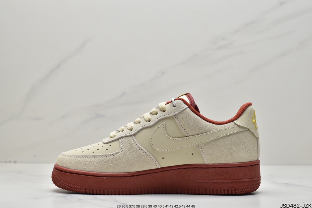200 Nike Air Force 1 '07 Low”Muslin”空军一号经典低帮百搭休闲运动板鞋AA1391-111