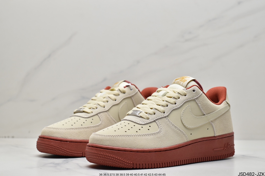 200 Nike Air Force 1 '07 Low”Muslin”空军一号经典低帮百搭休闲运动板鞋AA1391-111