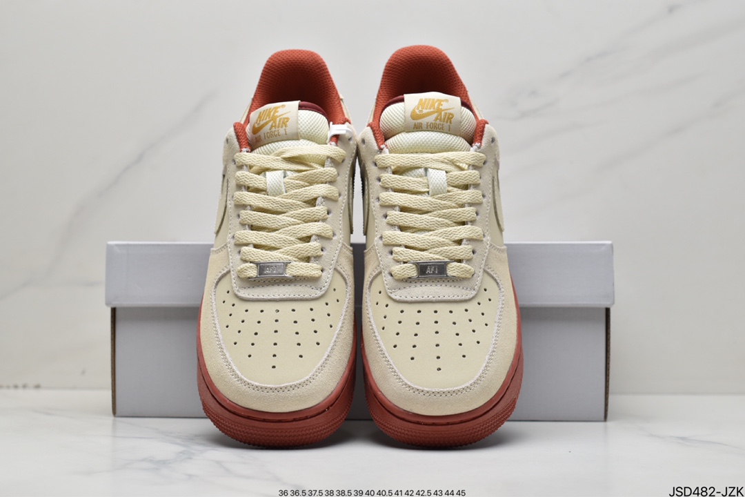 200 Nike Air Force 1 '07 Low”Muslin”空军一号经典低帮百搭休闲运动板鞋AA1391-111