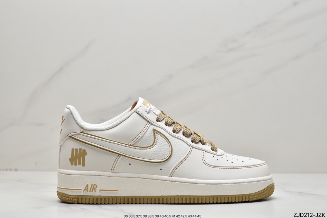 240 Nike Air Force 1 Low 米金色 空军一号低帮休闲板鞋 UT2022-028