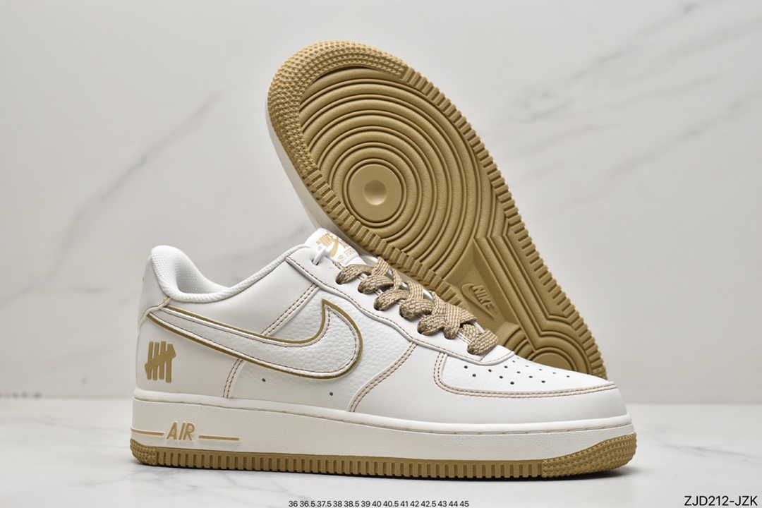 240 Nike Air Force 1 Low 米金色 空军一号低帮休闲板鞋 UT2022-028