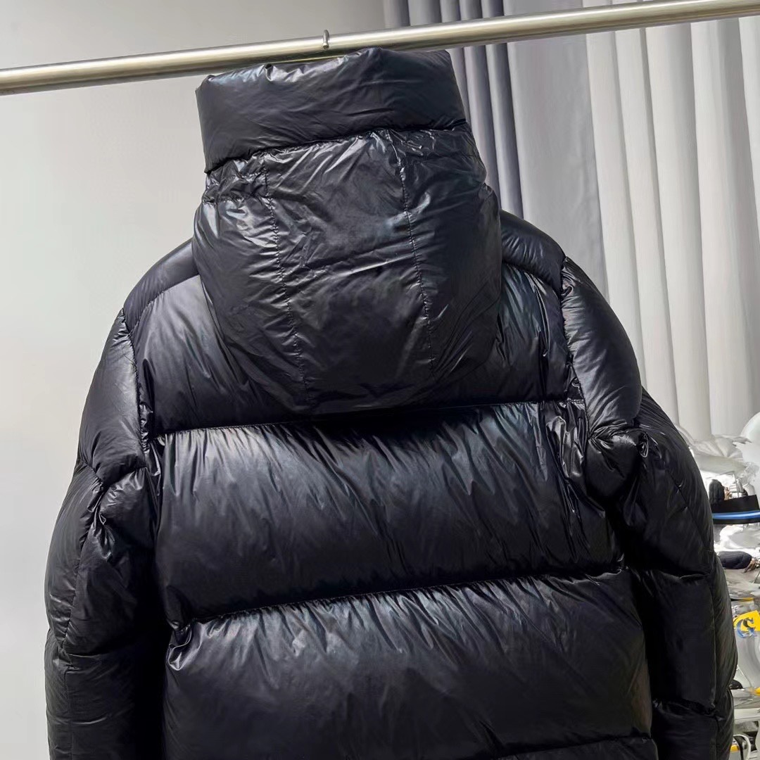 High-quality Canada Goose Crofton men's black label down jacket, new edition, top replica with 90% duck down. Sizes XS to L.-Big cat