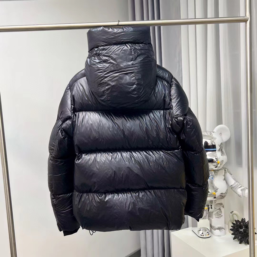 High-quality Canada Goose Crofton men's black label down jacket, new edition, top replica with 90% duck down. Sizes XS to L.-Big cat