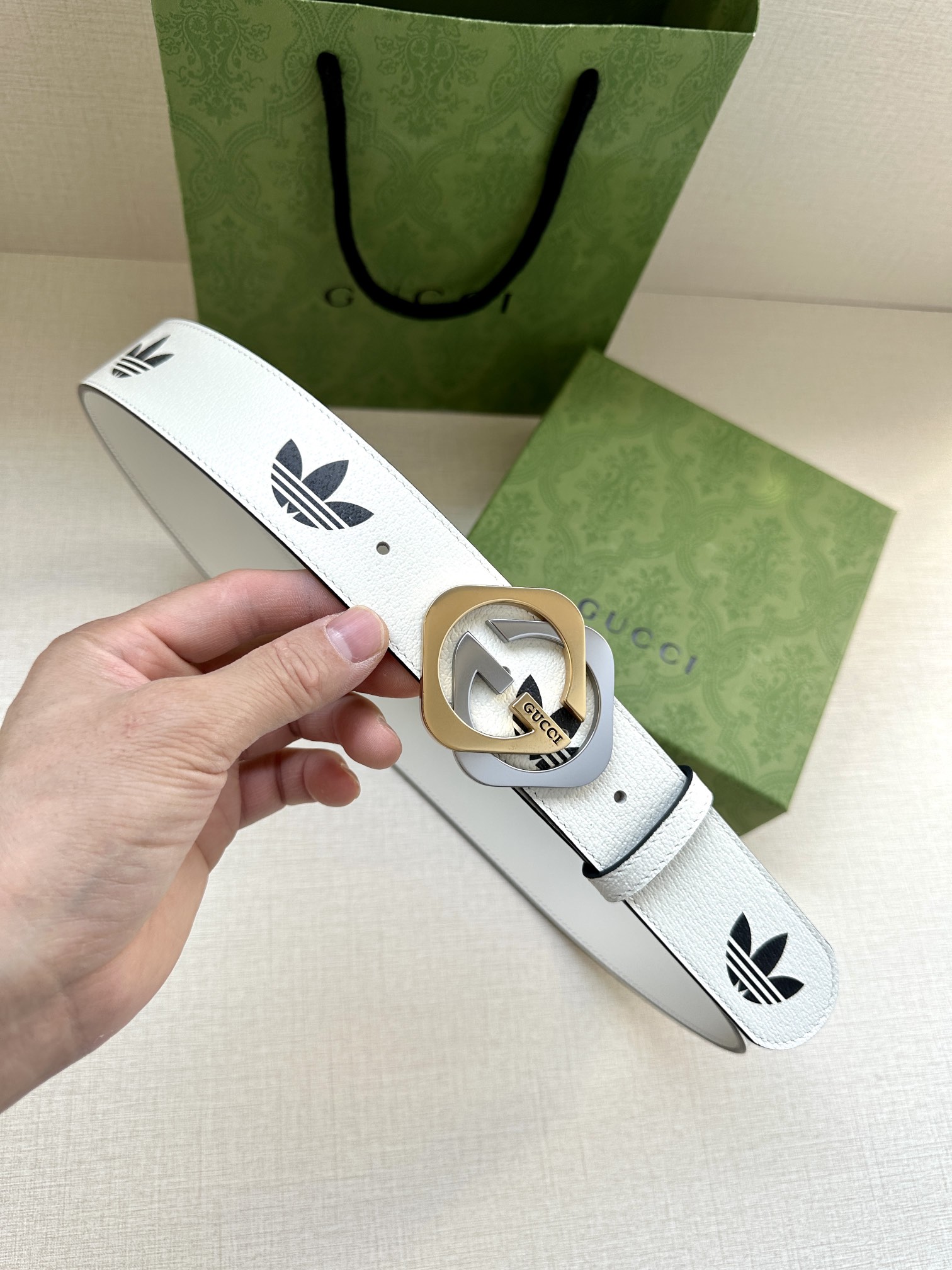 Gucci Style Black Leather Men's Belts Lookbook Reference image 1