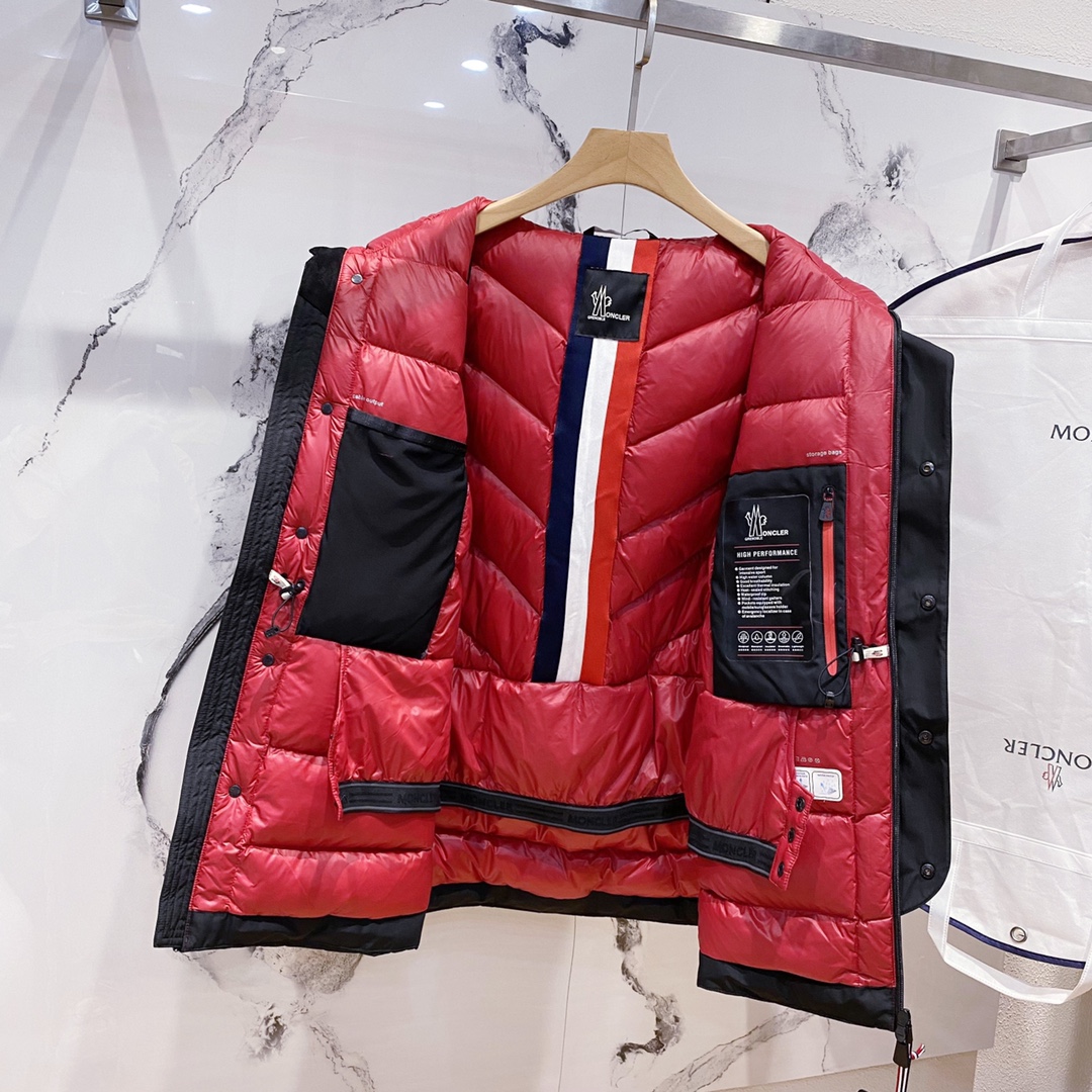 Moncler G(配防尘袋) 2022秋冬新款高密度科技防水材质拉链羽绒夹克