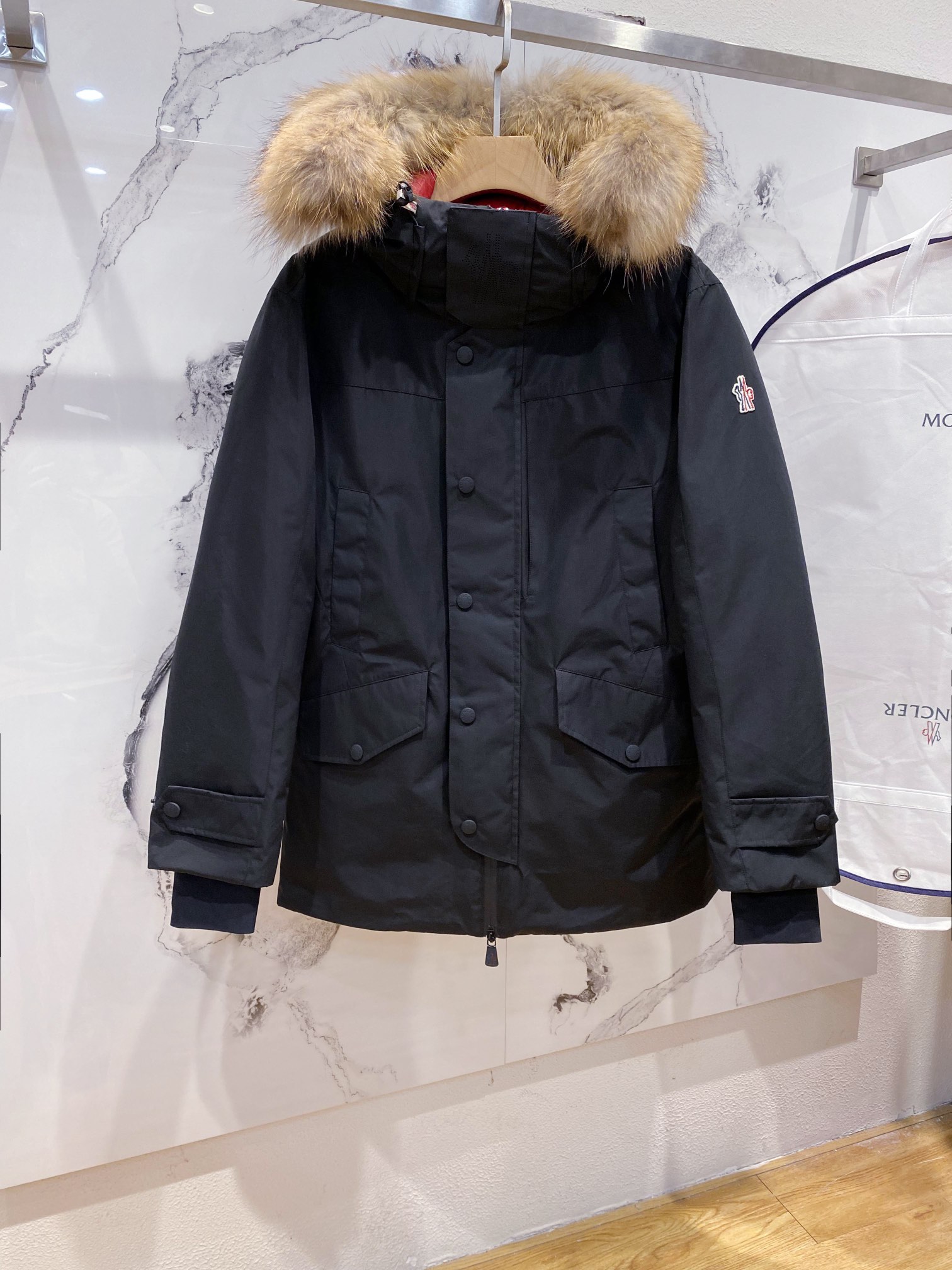 Moncler G(配防尘袋) 2022秋冬新款高密度科技防水材质拉链羽绒夹克