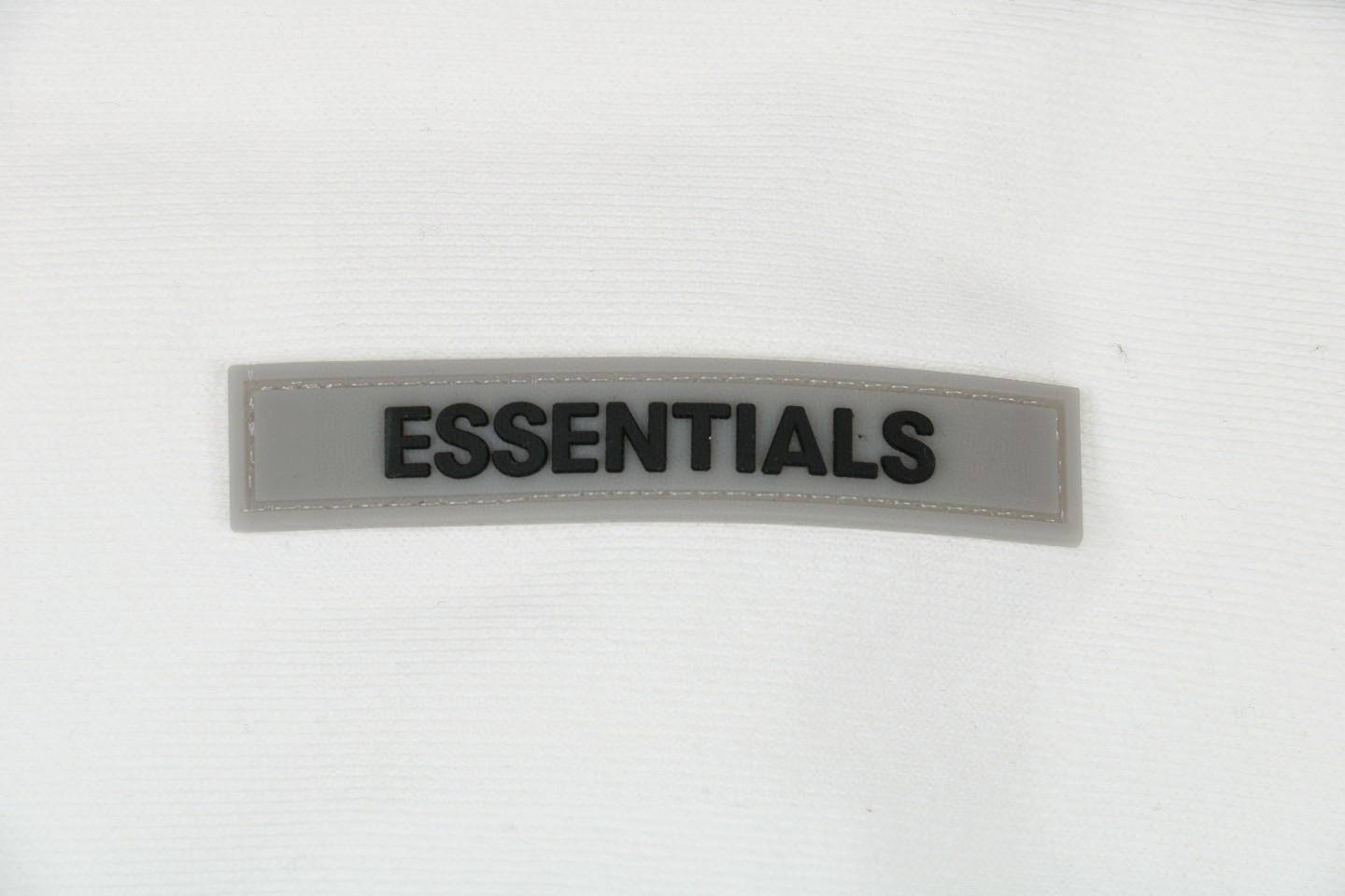 完美复刻FEAR OF GOD 复线 ESSENTIALS 基础简约背面压胶logo连帽拉链开衫帽衫