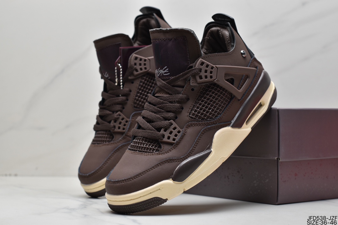 A Ma Maniére x Air Jordan 4 ”Violet Ore” AJ4 Joe 4 joint model DV6773-220