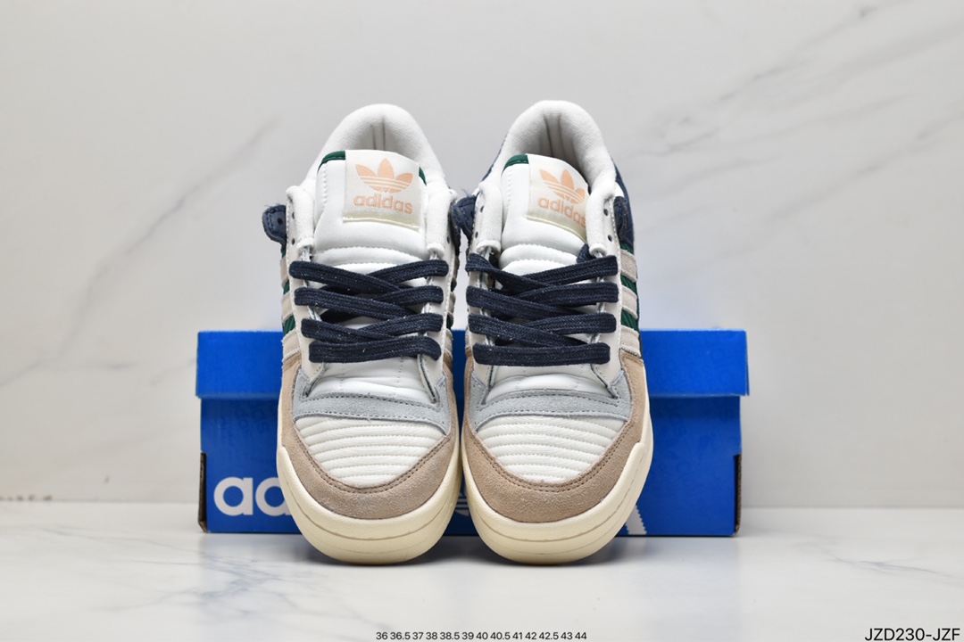 Adidas Clover Originals Forum 84 Low Roman Series Velcro Low Help GW4332