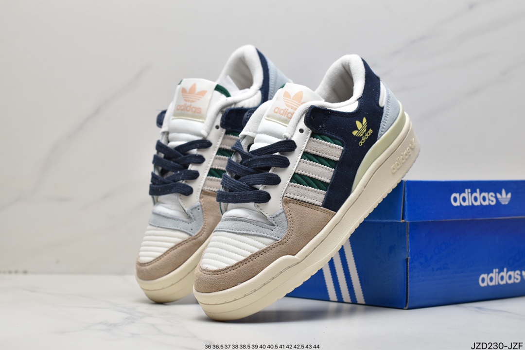 Adidas Clover Originals Forum 84 Low Roman Series Velcro Low Help GW4332