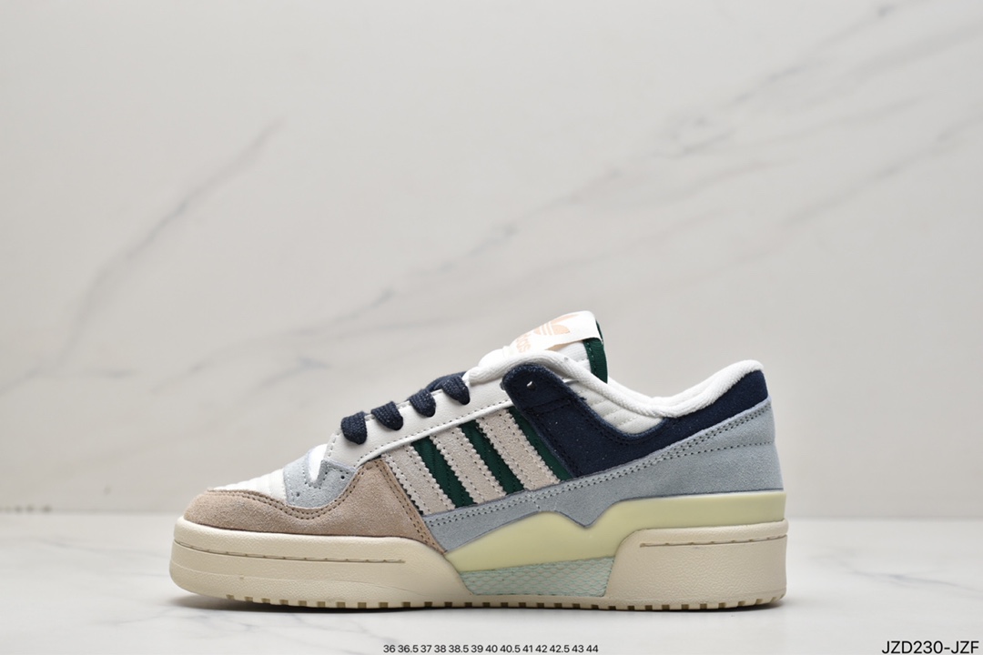 Adidas Clover Originals Forum 84 Low Roman Series Velcro Low Help GW4332