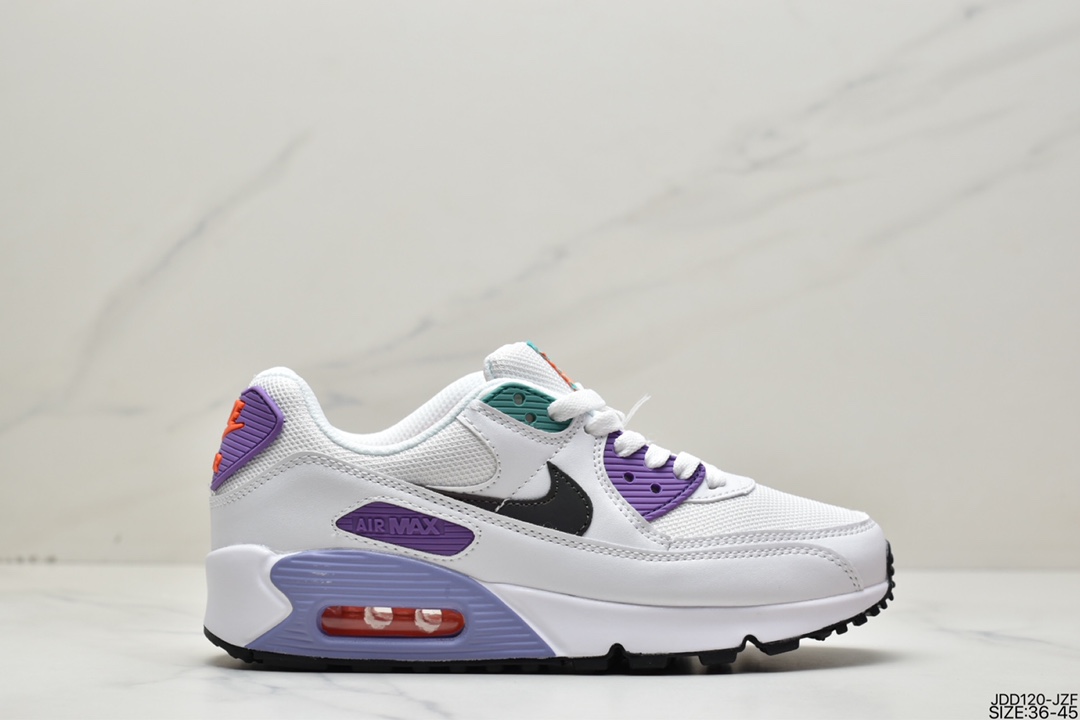 120 耐克NIKE AIR MAX 90 男女复古元年气垫缓震跑鞋