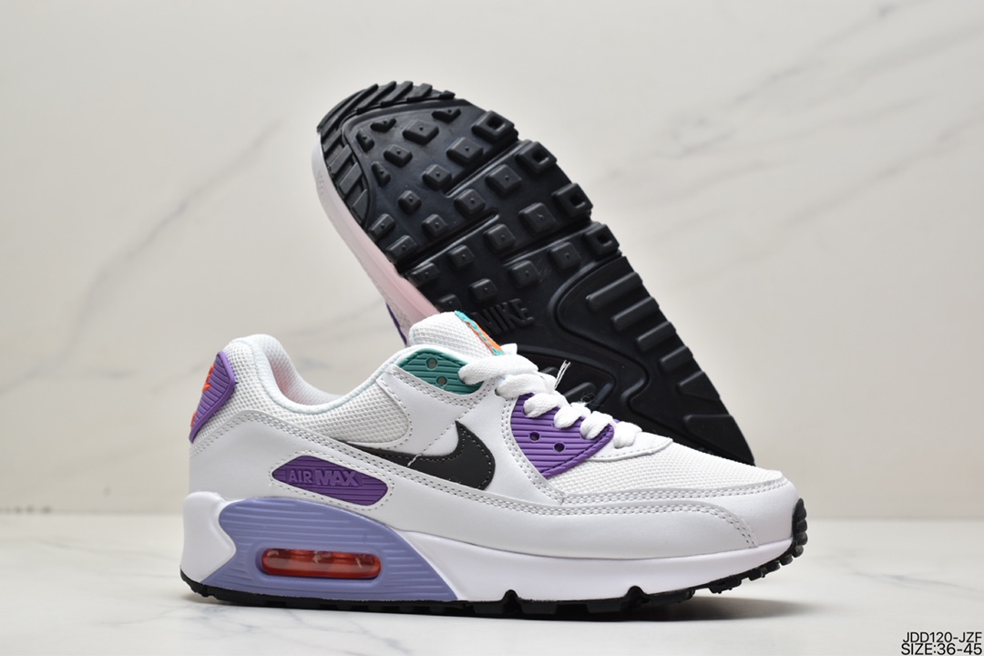 120 耐克NIKE AIR MAX 90 男女复古元年气垫缓震跑鞋