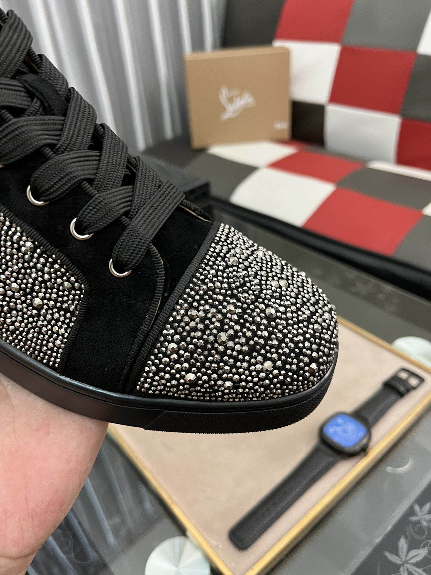 250christian louboutin(CL) Estilo completo , zapatos de tabla casuales Modelos calientes exclusivos 
