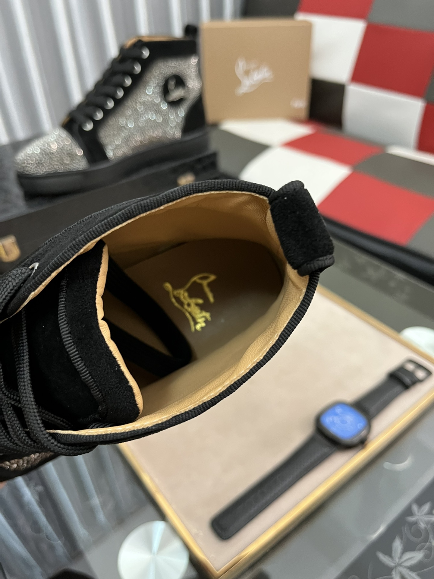 250christian louboutin(CL) Estilo completo , zapatos de tabla casuales Modelos calientes exclusivos 