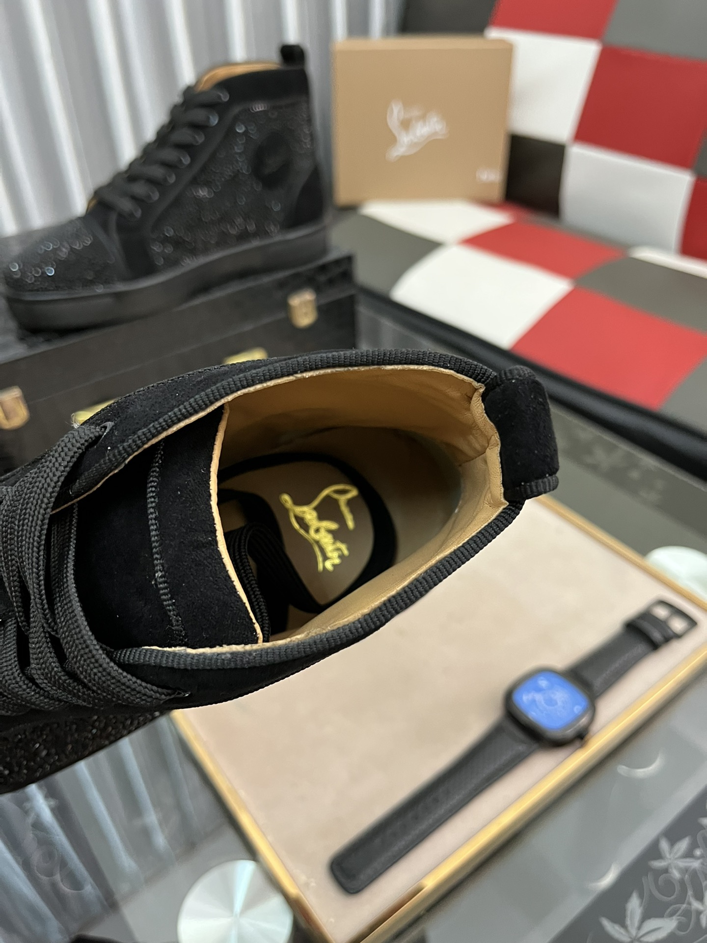 250christian louboutin(CL) Estilo completo , zapatos de tabla casuales Modelos calientes exclusivos 