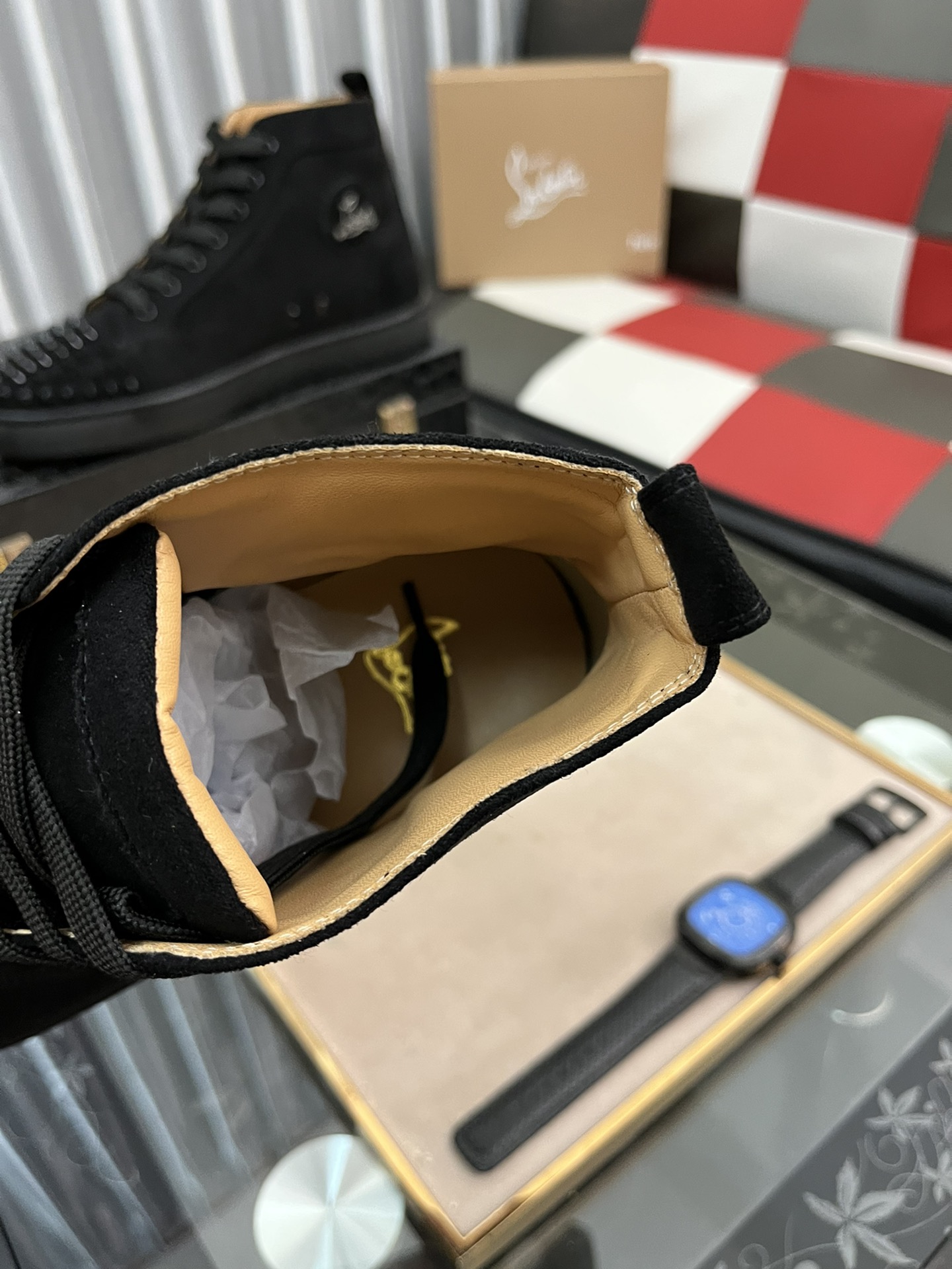 240christian louboutin（CL） Estilo completo , zapatos de tabla casual Modelos calientes exclusivos li