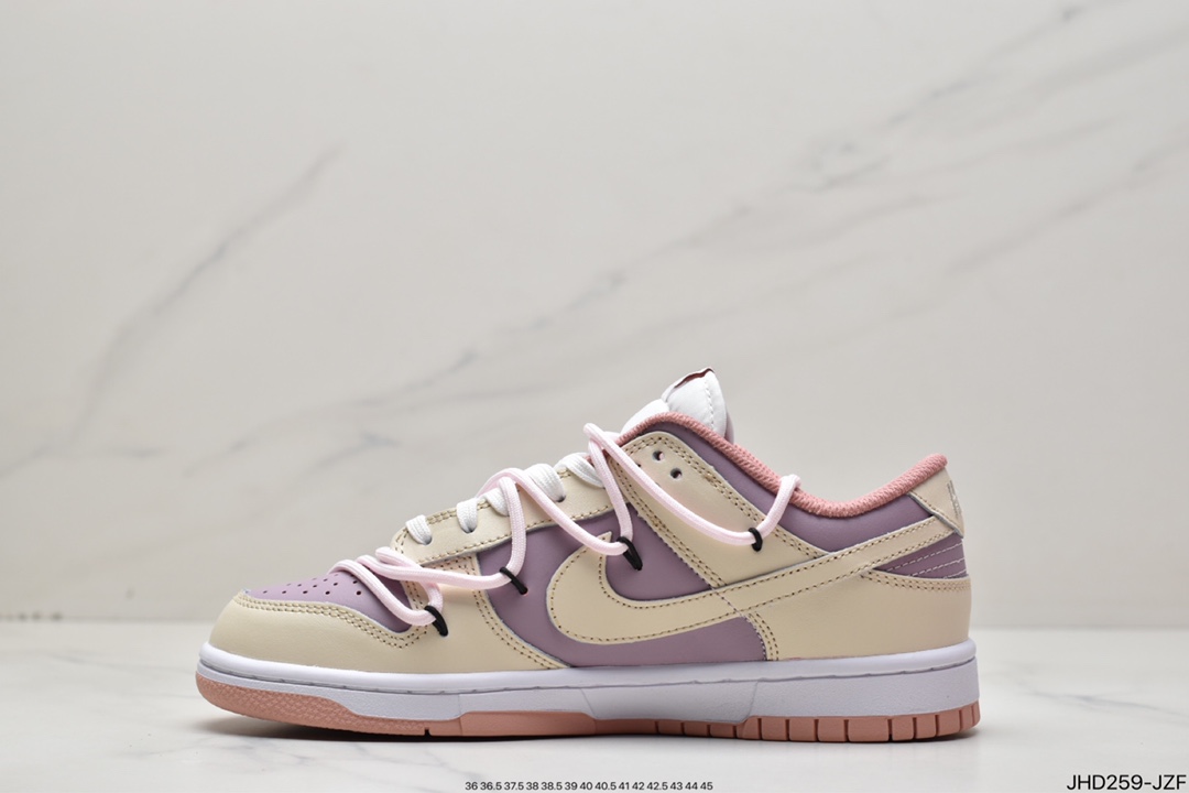 190 Nike SB Dunk Low”Green/Beige”绑绳解构风 DD1503-112