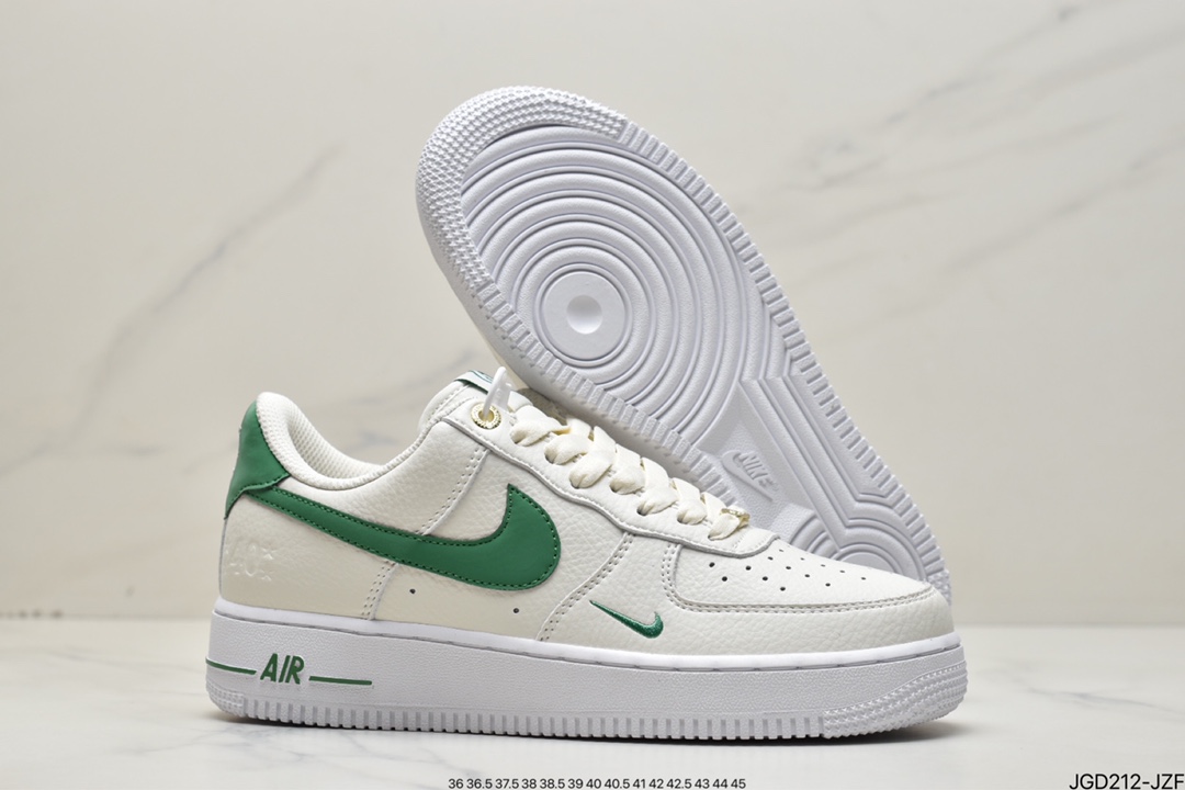 180 Nike Air Force 1 Low 07 米白绿小钩DQ7582-101