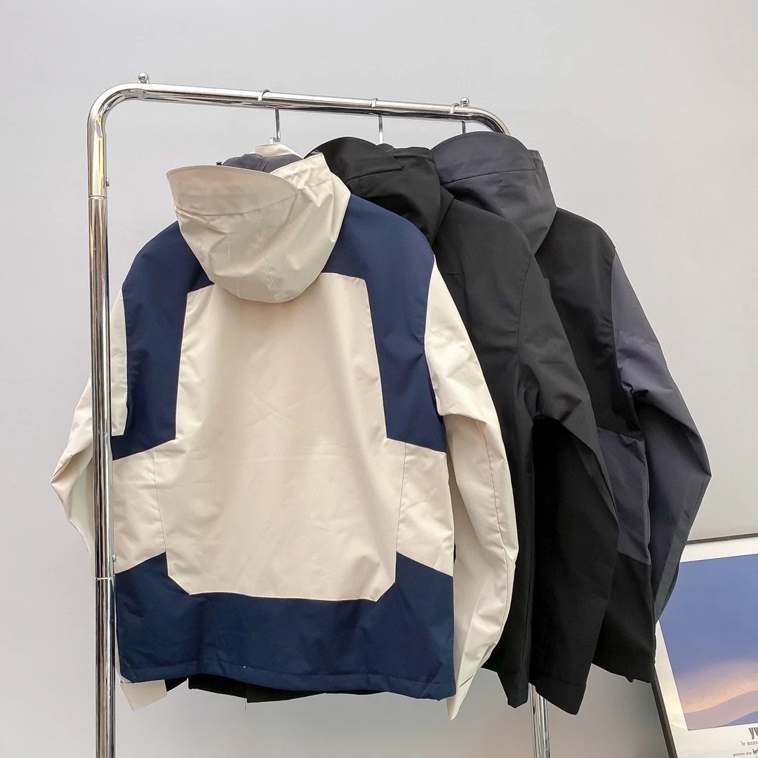 2022 FW Men’s Hooded Jacket: Windproof, Lightweight, High Quality, Multiple Sizes - 图片 6