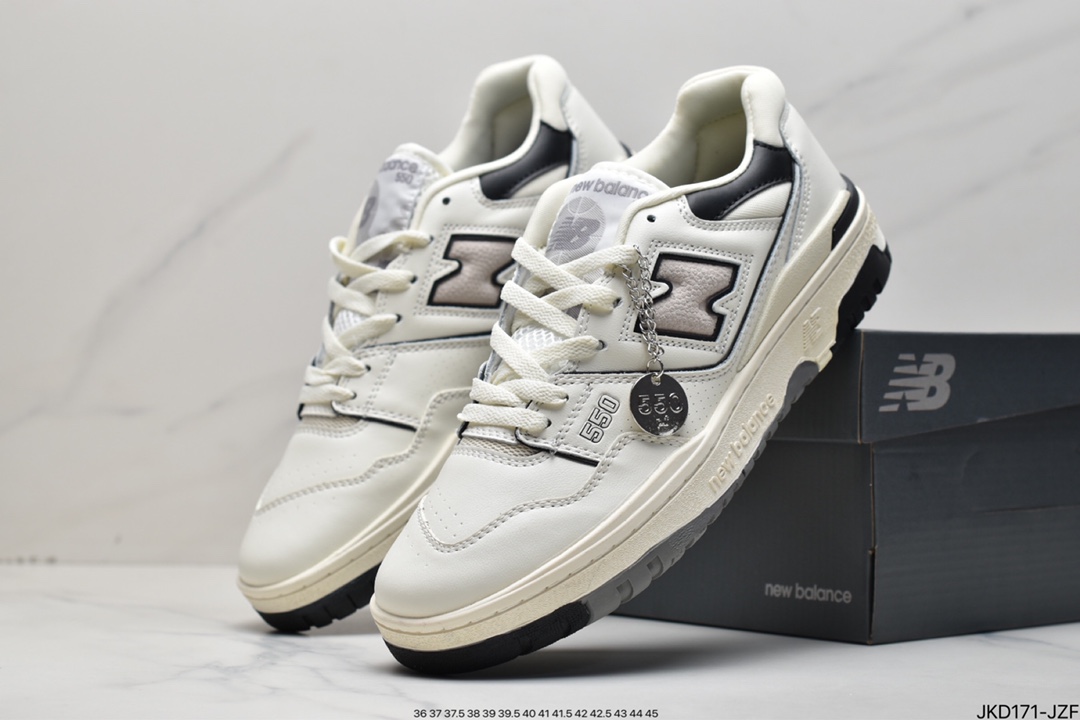 Original New Balance 550 series campus style retro all-match casual jogging shoes BB550HL1