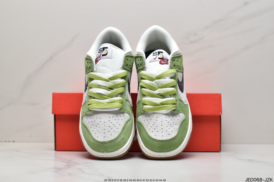 150 Frame Skate x Nike SB Dunk Low “Habibi” 白绿双勾 DD9457-600