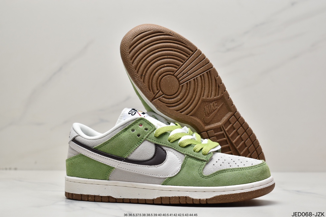 150 Frame Skate x Nike SB Dunk Low “Habibi” 白绿双勾 DD9457-600