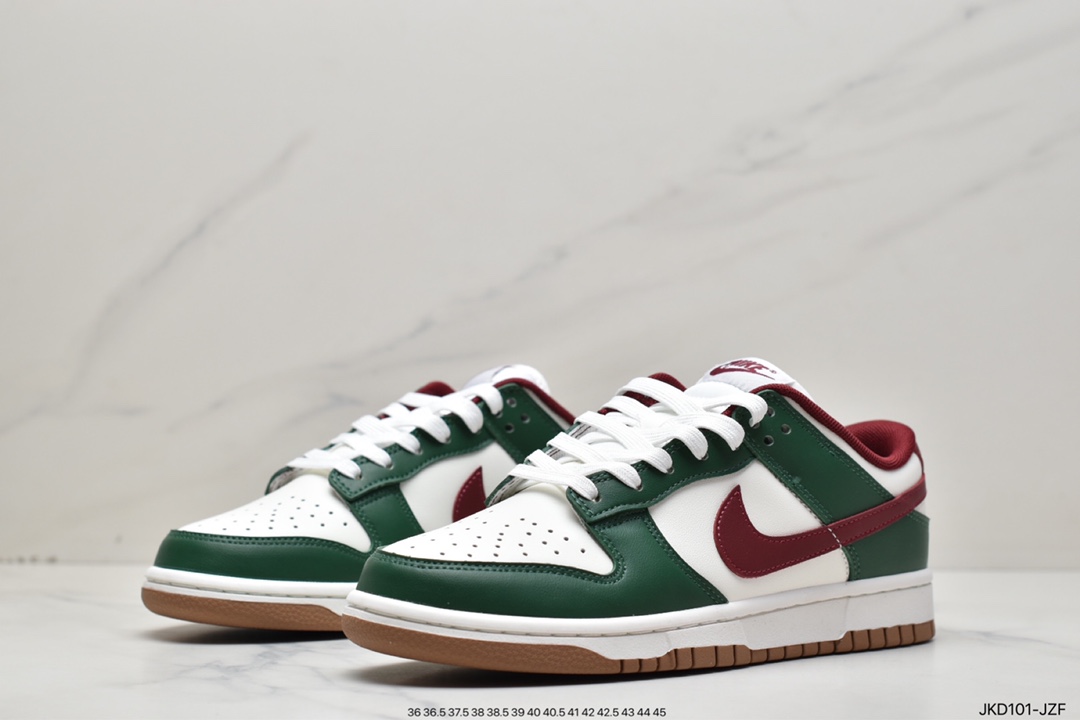 Nk SB Dunk Low ”Gorge Green” bean paste green color matching FB7160-161