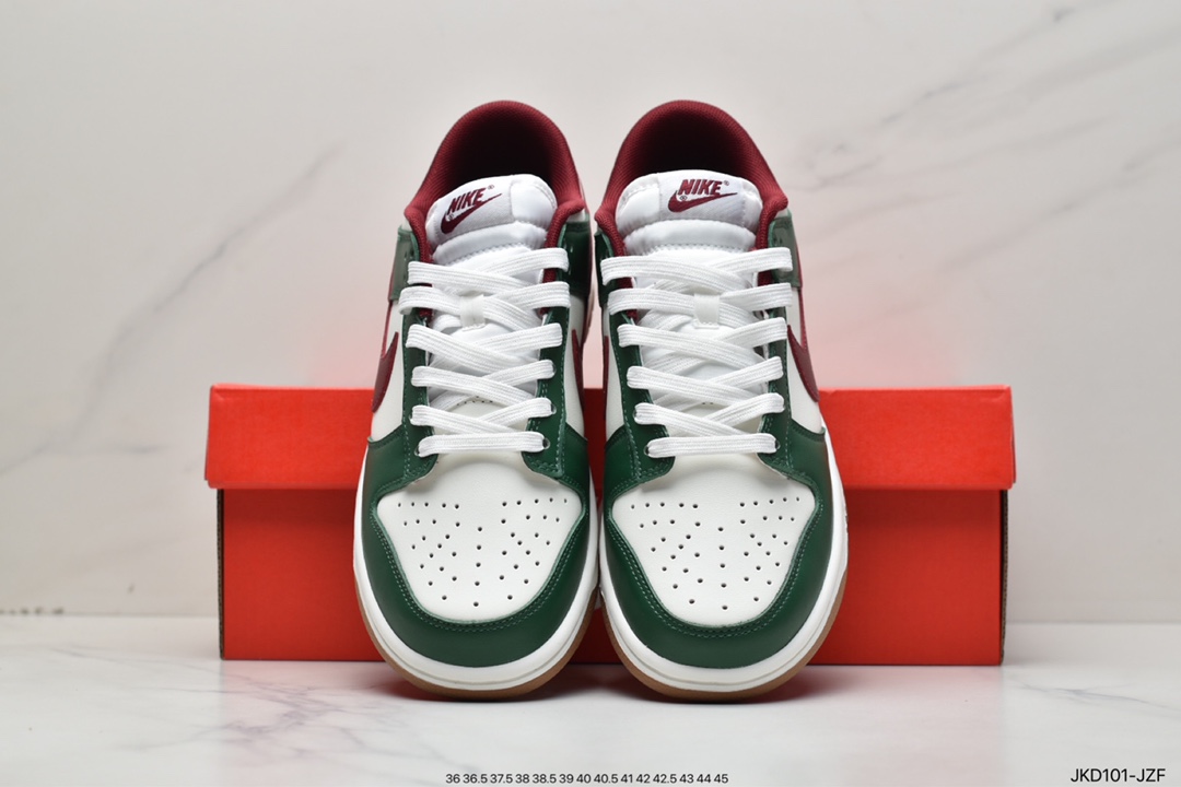 Nk SB Dunk Low ”Gorge Green” bean paste green color matching FB7160-161