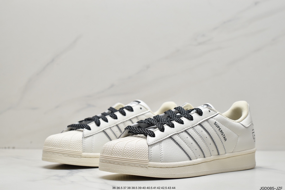 Adidas clover Originals Superstar classic shell head series low-top all-match casual sports shoes HQ0569